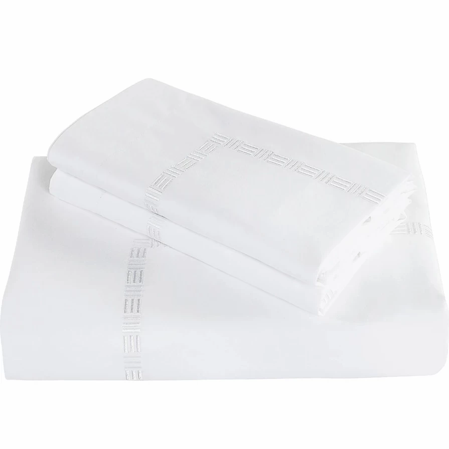 Luxury Tencel Cotton Blend Embroidered Duvet Cover Set for Hotels Wholesale