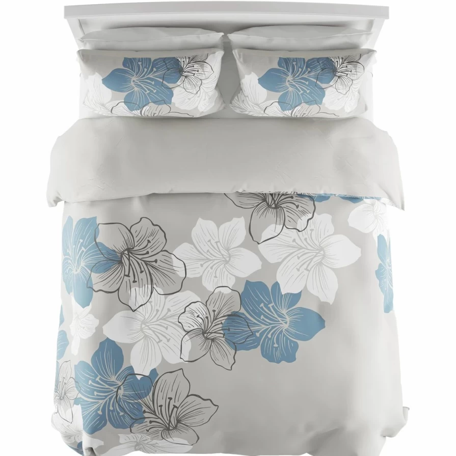 Luxury Hypoallergenic Enchanted Comforter Set with Sham - 3 Piece Bedding Collection
