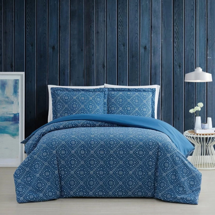 Brooklyn Loom Katrine Blue Comforter Set - Outlet Sale
