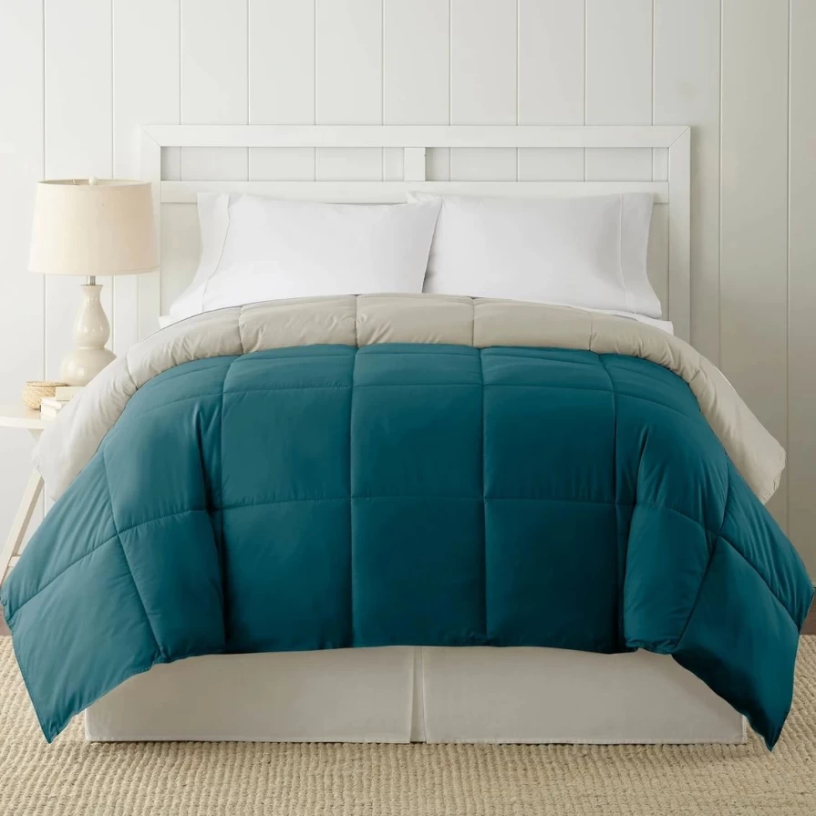 Premium Down Alternative Comforter - Hypoallergenic & Lightweight, Perfect for All Seasons