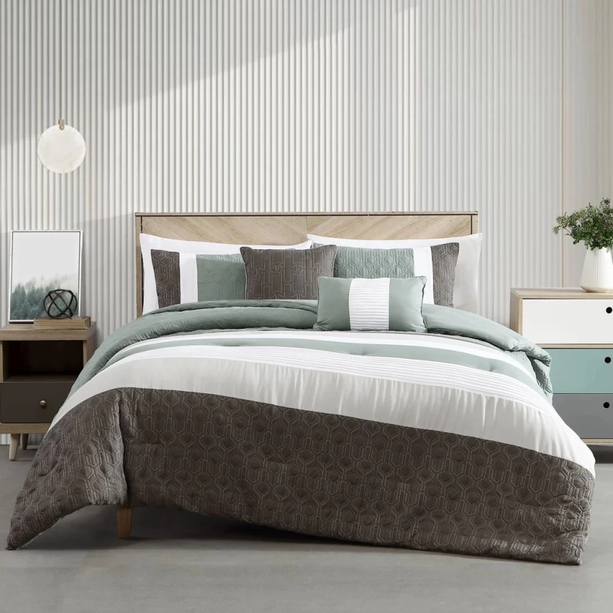 Luxury English Laundry Devon 5-Piece Comforter Set - Premium Bedding Collection