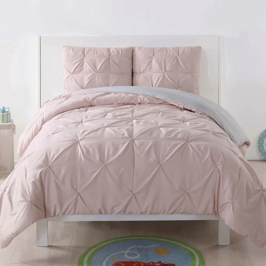 "Premium My World Pleated Duvet Cover Set - Brand New Luxury Bedding"
