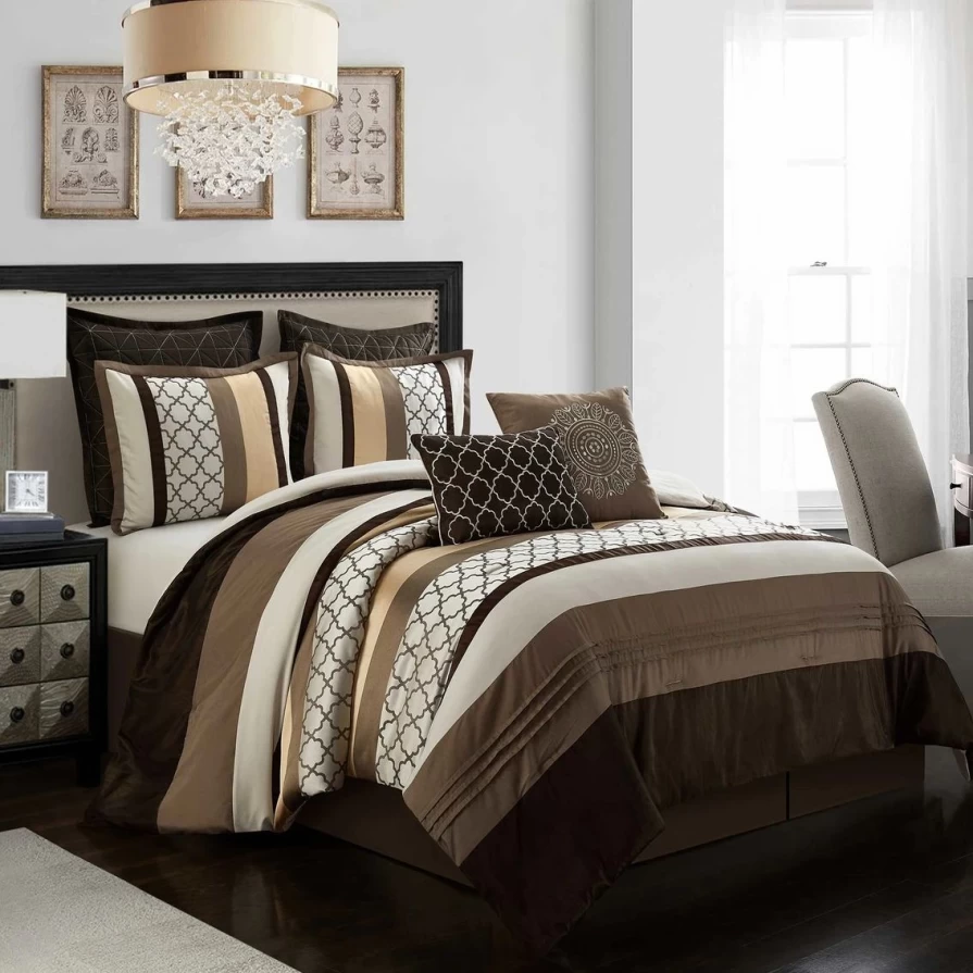 Avalon 8-Piece Comforter Set by Nanshing - Luxury Bedding Collection
