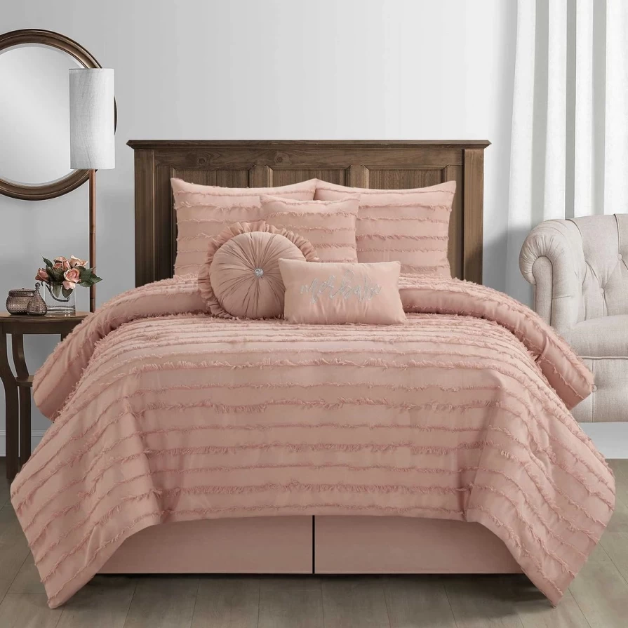 7-Piece Merle Comforter Set - Outlet Grand Avenue Luxury Bedding Collection