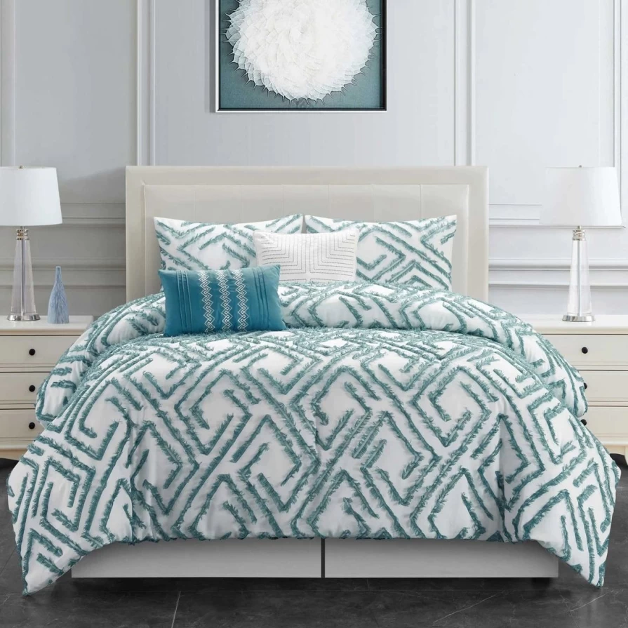 "Luxury Damita Comforter Set - Premium Bedding Collection for Grand Avenue Homes"