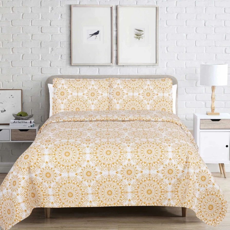 "Beatrice Home Madeline Quilt Set - Luxury Bedding Outlet Sale"