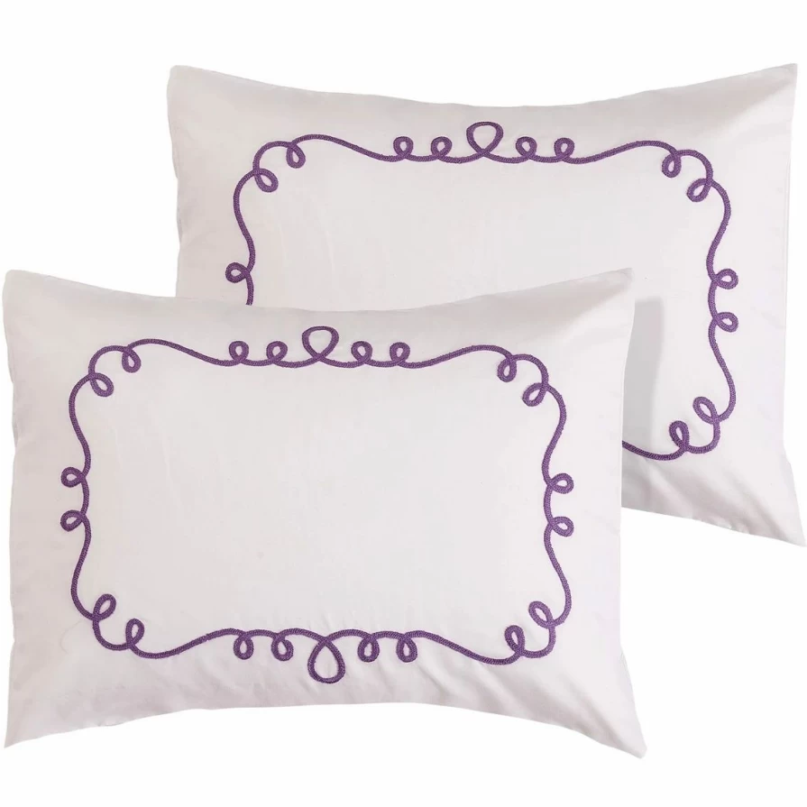 "Stylish Embroidered Comforter Set with Discounted Quarter Designs"