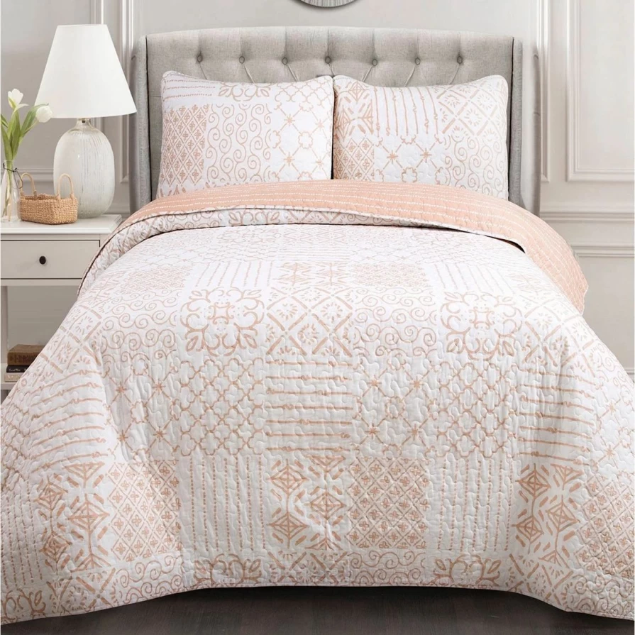 Luxury Monique 3-Piece Quilt Set - Premium Bedding Collection for Wholesale