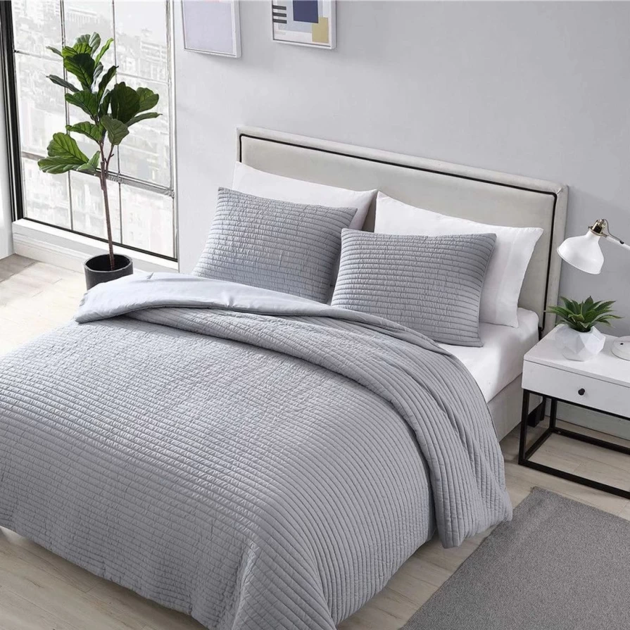 Palm 3-Piece Comforter Set by The Nesting Company - Soft & Stylish Bedding Outlet