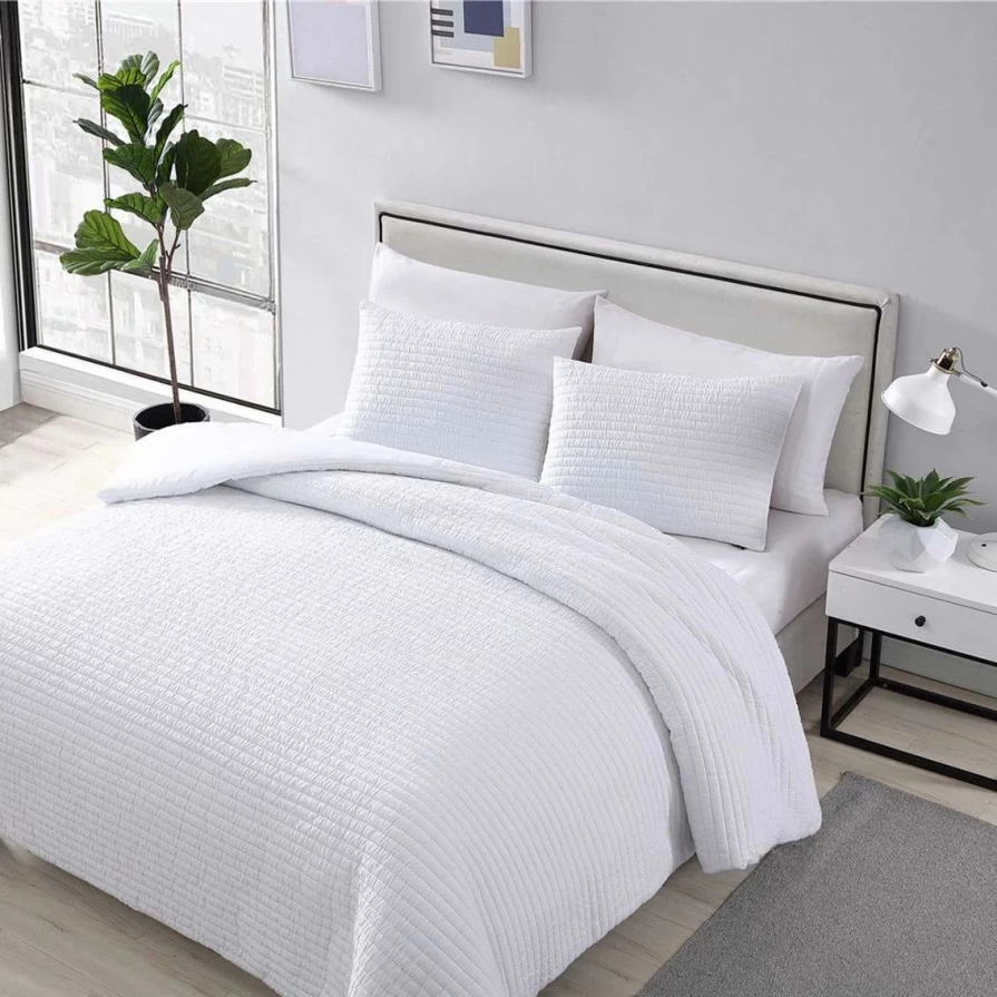 Palm 3-Piece Comforter Set by The Nesting Company - Soft & Stylish Bedding Outlet