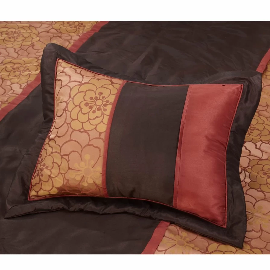 "Sibyl 7-Piece Comforter Set by Nanshing America Inc. – Premium Bedding Collection"