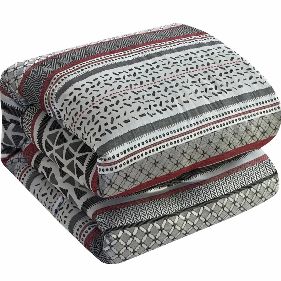 "Stylish 6-Piece Multi-Color Comforter Set for Cozy Bedroom Decor - Grand Avenue Hamilton Collection"