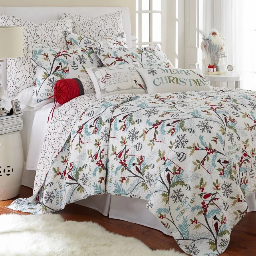 Holly Full/Queen Quilt Set by Levtex Home - Cozy Bedding Collection