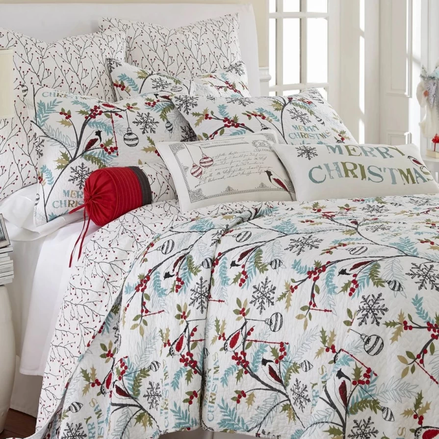 Holly Full/Queen Quilt Set by Levtex Home - Cozy Bedding Collection