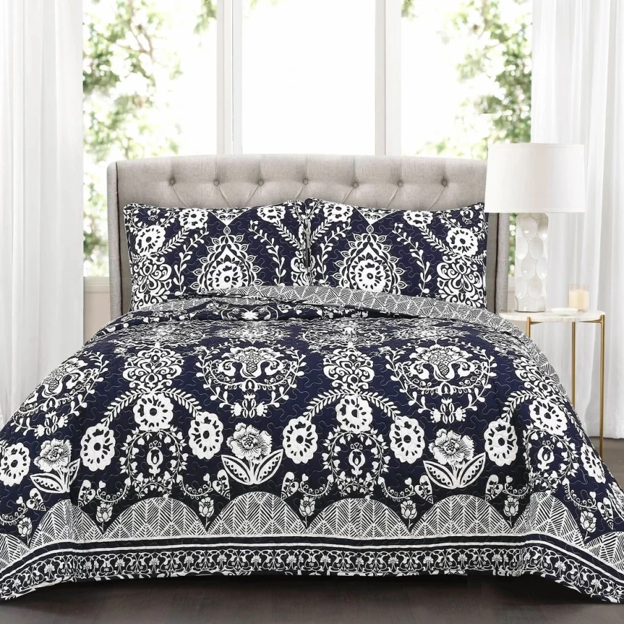 Lush Decor Rosetta Floral Comforter Set - Luxury Bedding Collection | Flash Sale
