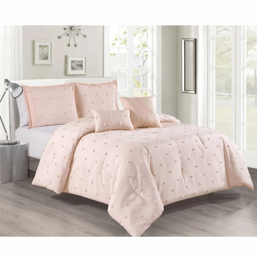 "Trisha 5-Piece Grand Avenue Comforter Set - Luxury Bedding Collection"