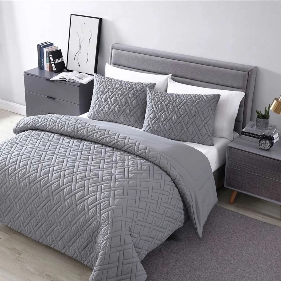 Larch 3-Piece Comforter Set - Premium Bedding Collection for Cozy Comfort