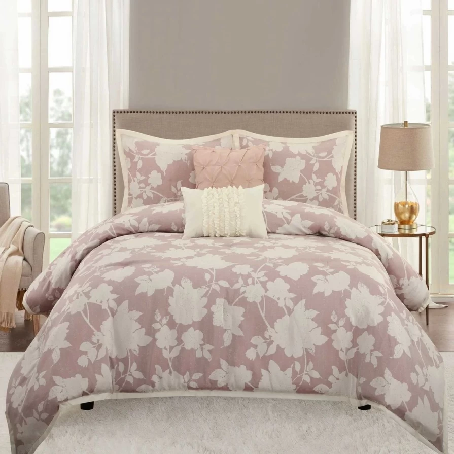 "Danica 5-Piece Comforter Set - Luxury Bedding Collection by Grand Avenue"