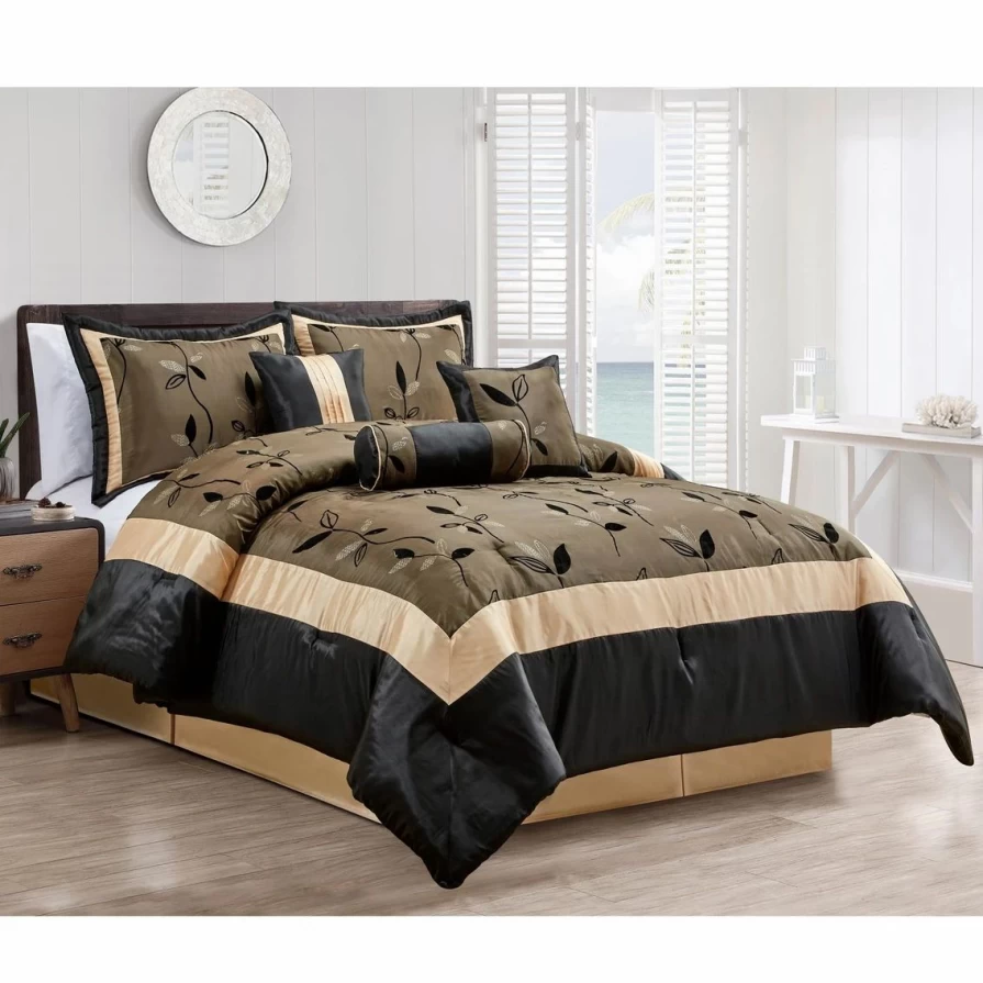 "7-Piece Passion Comforter Set by Grand Avenue - Luxury Bedding Deal"