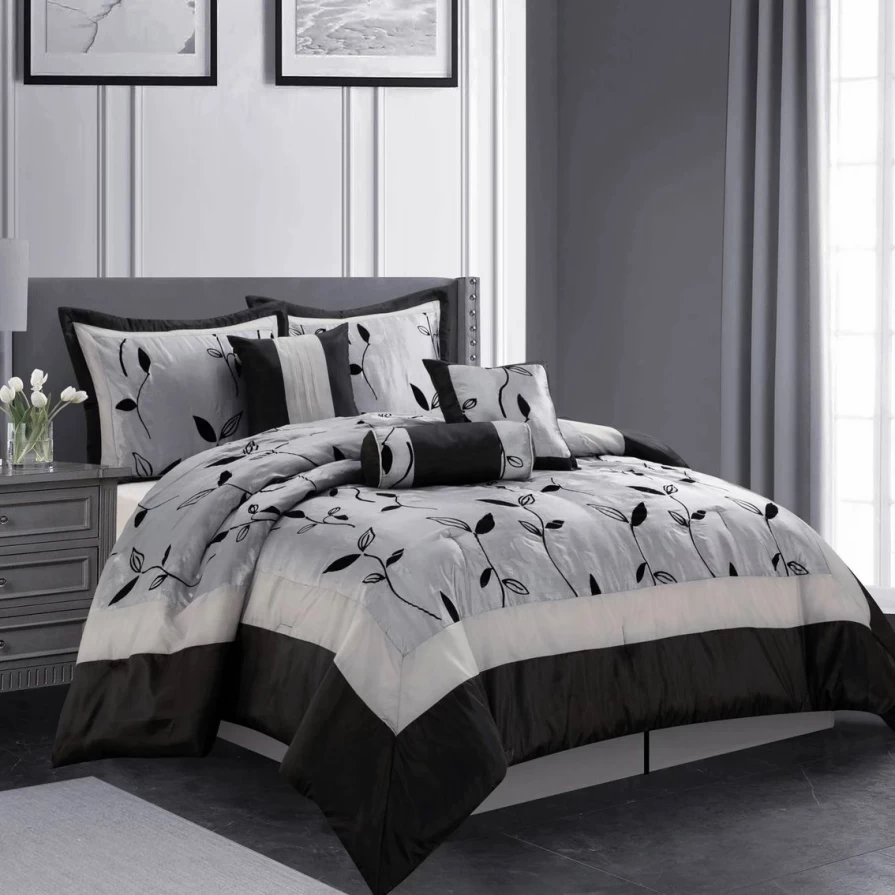 "7-Piece Passion Comforter Set by Grand Avenue - Luxury Bedding Deal"