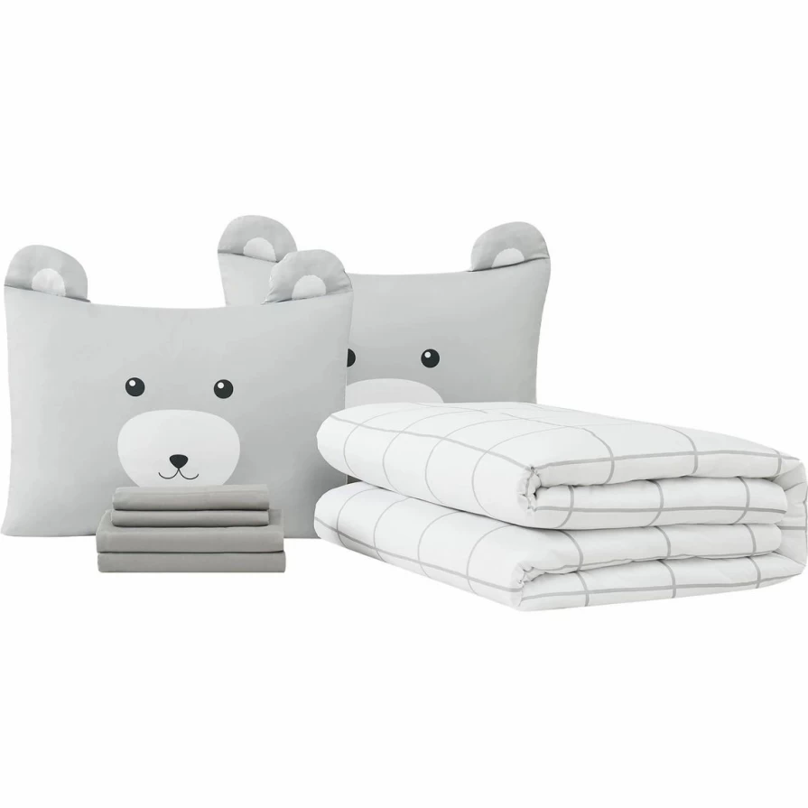 "My World Bear Hug 7-Piece Bed in a Bag Set - Cozy & Affordable"