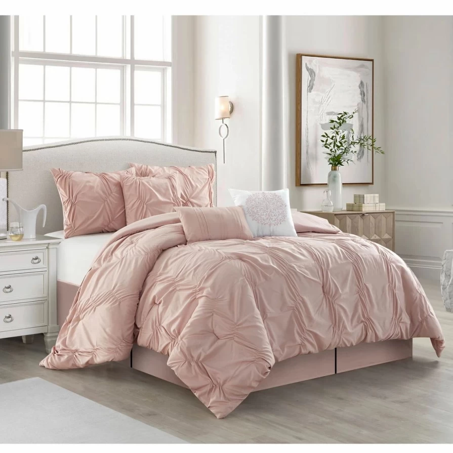 "Tatum 7-Piece Comforter Set with Coupon – Grand Avenue Bedding Collection"