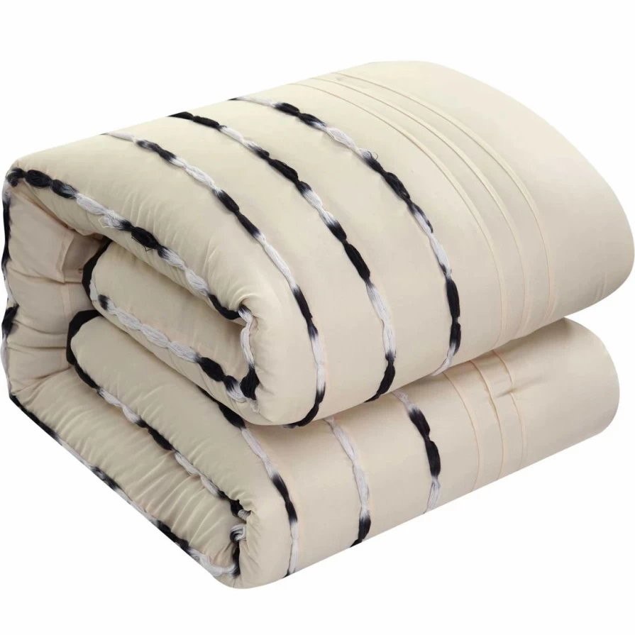 "Luxury Delfina 4-Piece Comforter Set - Elegant Bedding Collection for Cozy Comfort"
