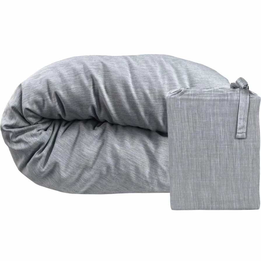 Luxury Eco-Friendly Bamboo Rayon Duvet Cover Set - Soft Breathable Bedding