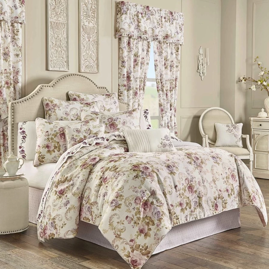 Lavender Royal Court Chambord Comforter Set - Luxury Bedding Collection
