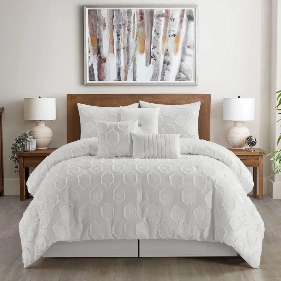 "Affordable 7-Piece Faust Grand Avenue Comforter Set - Cozy Bedding Collection"