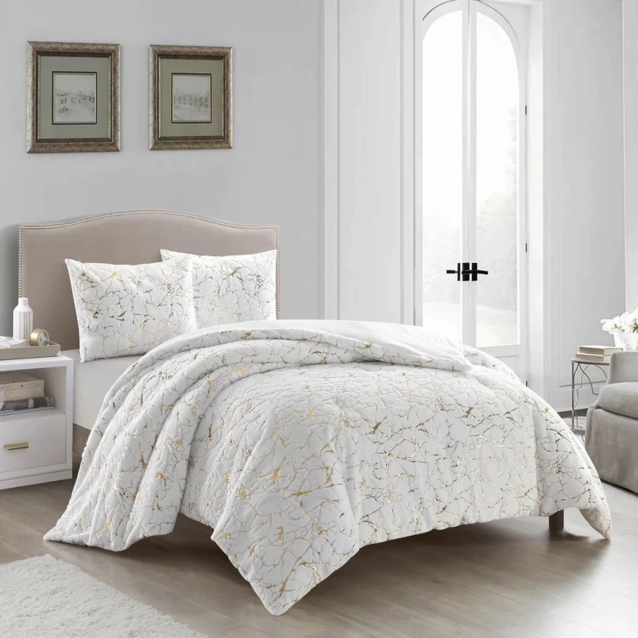 "Grand Avenue Mansfield 3-Piece Comforter Set - Limited Time Flash Sale"