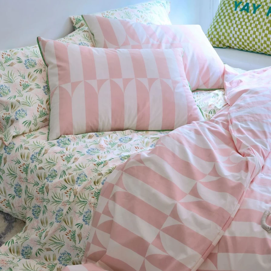 Novogratz Utica Waverly Tile Pattern Comforter Set - Brand New Luxury Bedding Collection