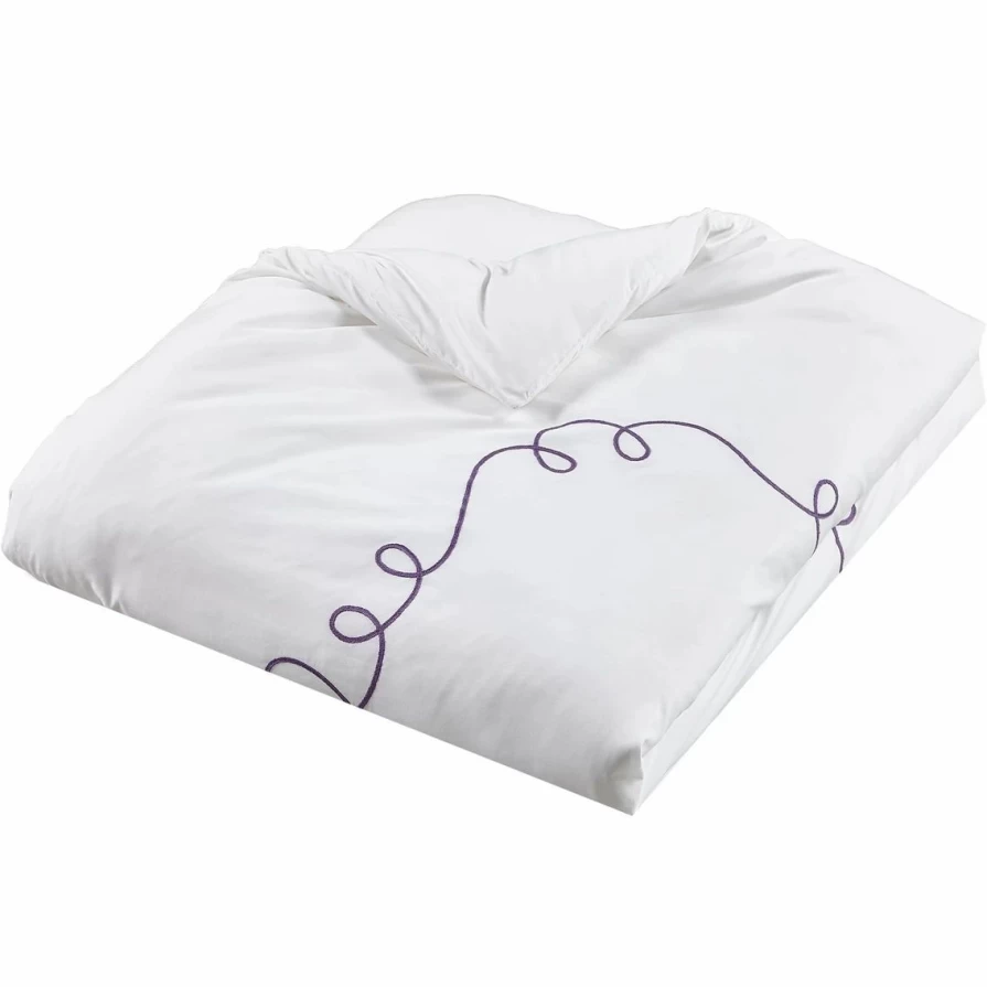 "Stylish Embroidered Quarters Duvet Set - Premium Quality Bedding Promotion"