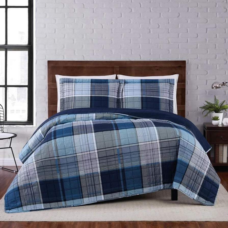 "Truly Soft Trey 3-Piece Quilt Set for Full/Queen Bed – Premium Comfort & Style"