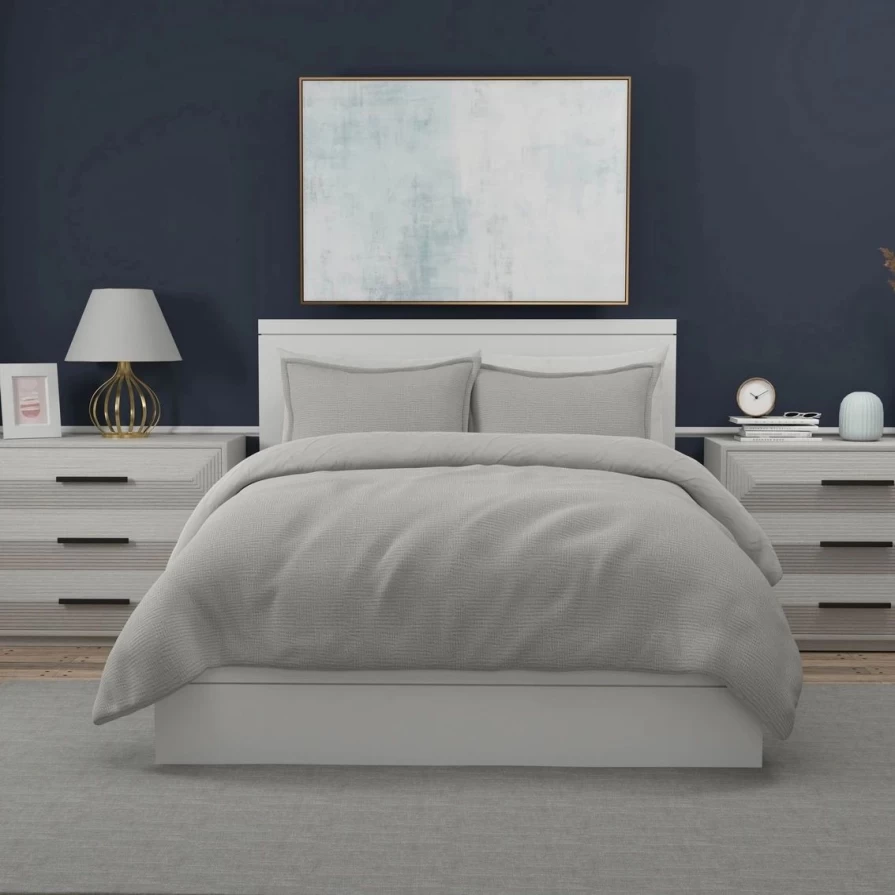 Luxury Portico Crossed Matelasse Comforter Set - Premium Bedding Collection