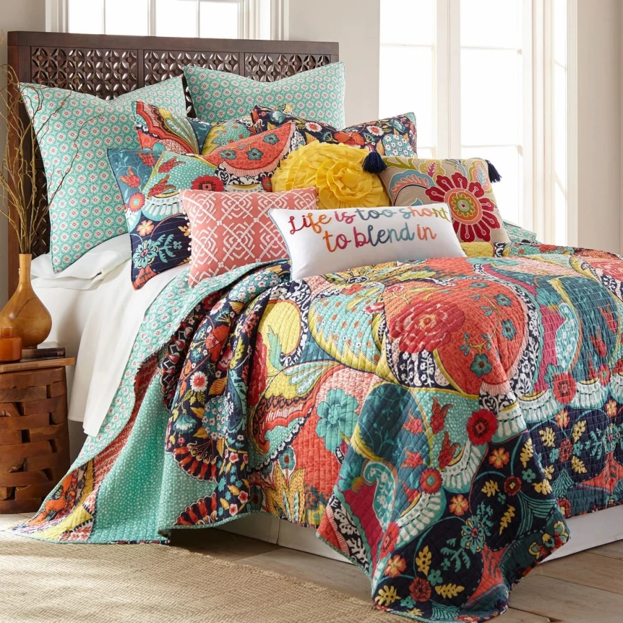 Luxury Jules Quilt Set by Levtex Home - Premium Bedding Collection for Cozy Comfort