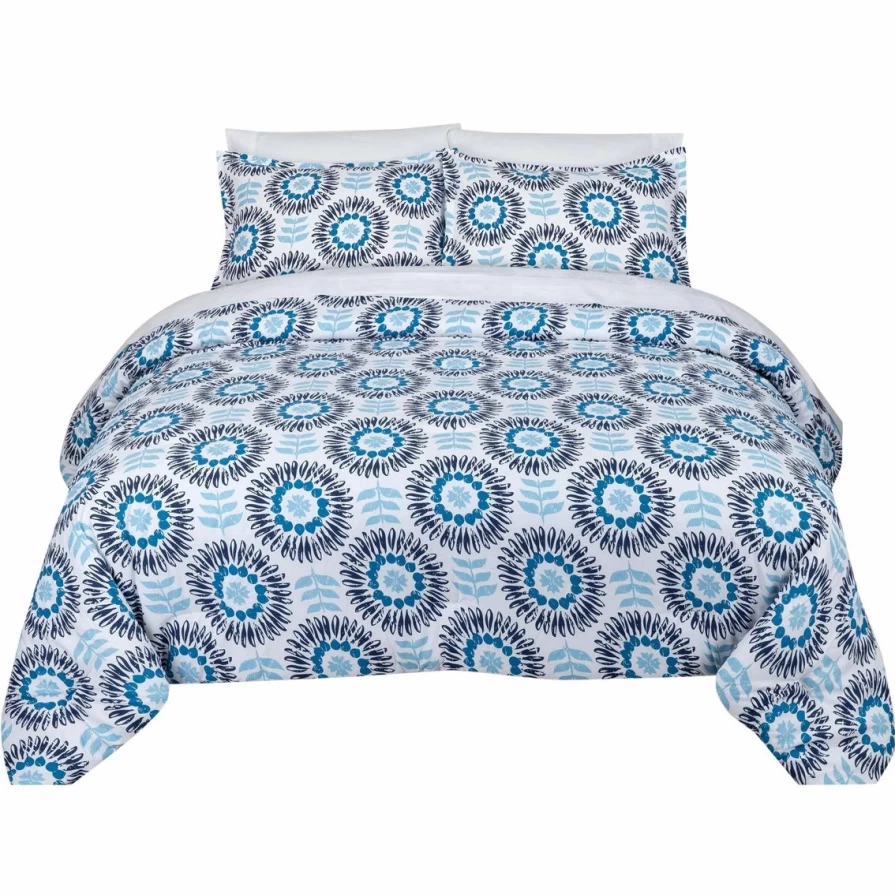 Scandinavian Floral Comforter Set - Premium Home Bedding for Cozy Comfort