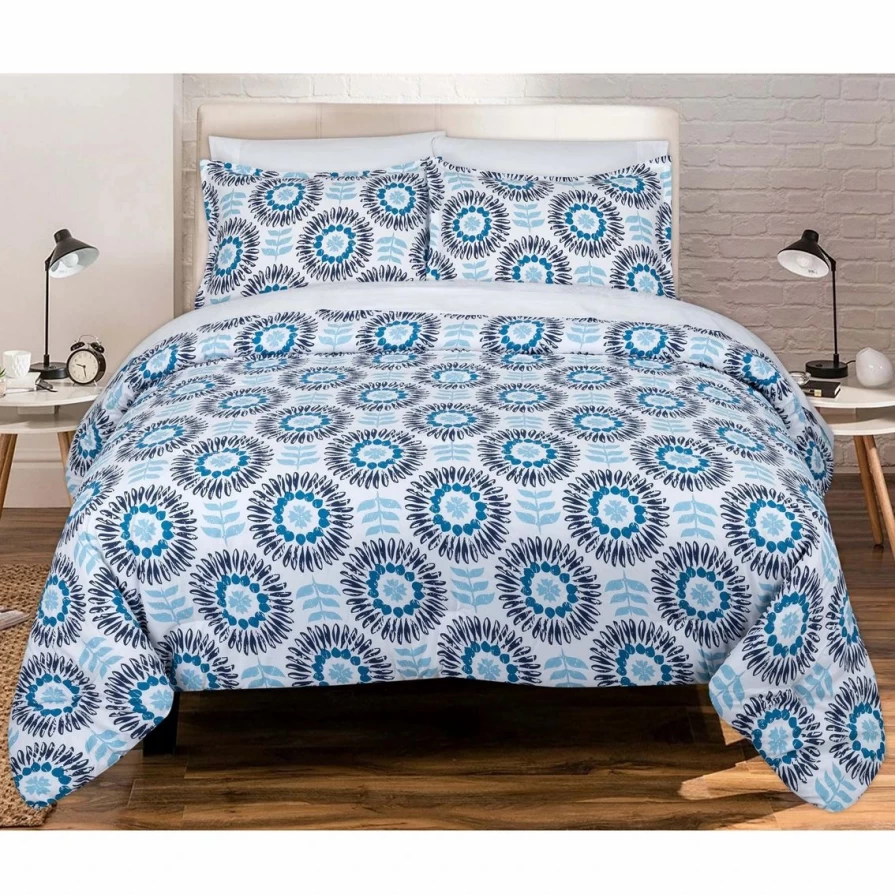 Scandinavian Floral Comforter Set - Premium Home Bedding for Cozy Comfort