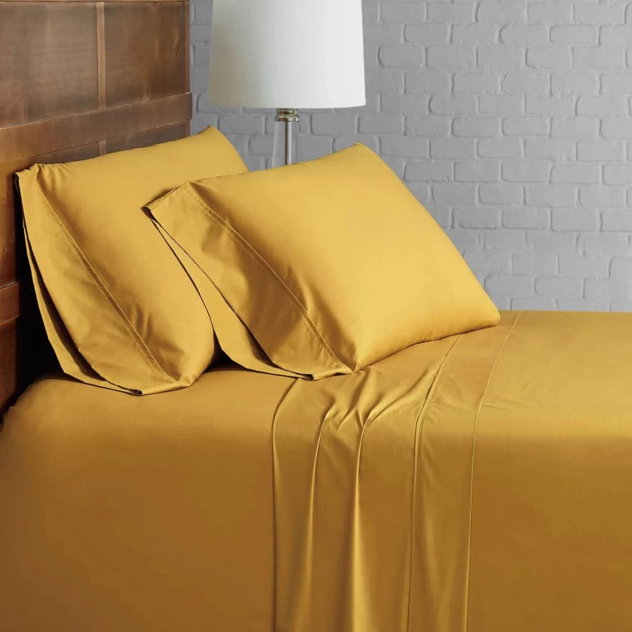 Premium 4-Piece Cotton Percale Sheet Set – Soft, Breathable & Durable Bedding