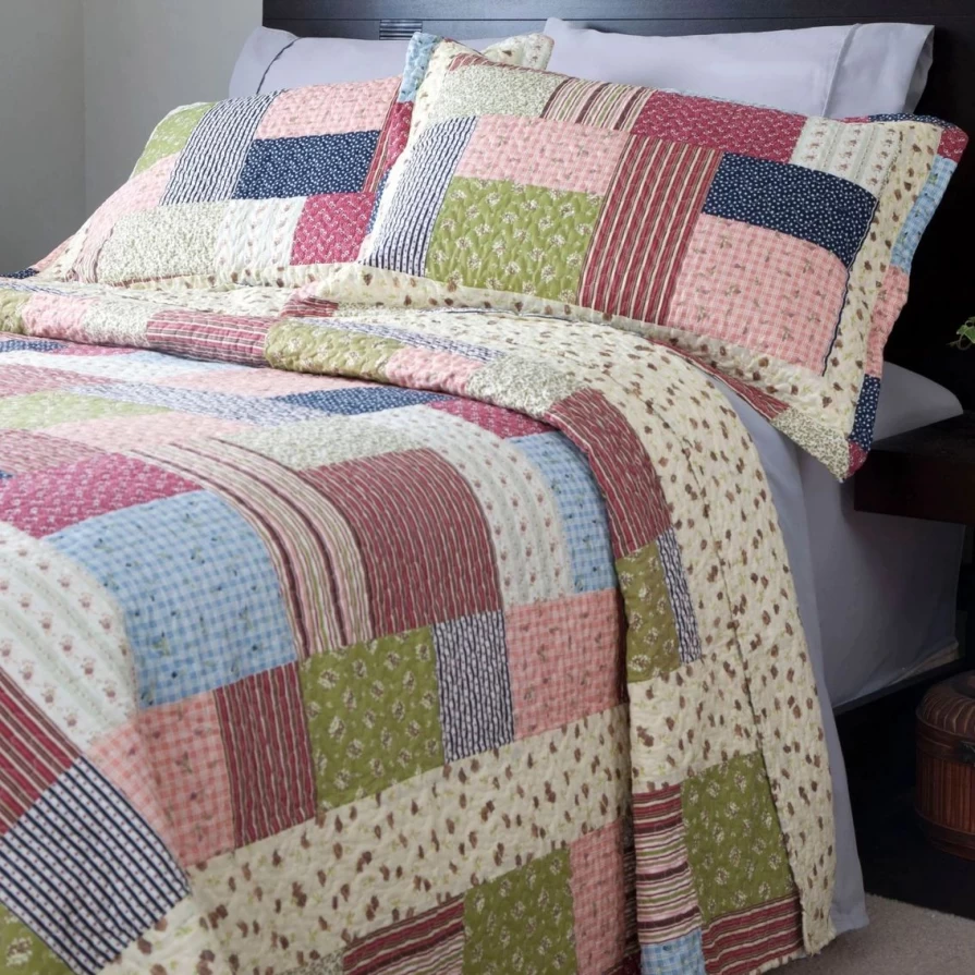 Lavish Home Savannah Quilt Set with Coupon - Premium Bedding Collection