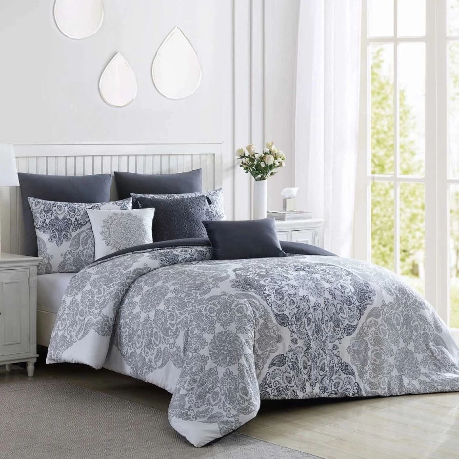 "8-Piece Comforter Set | Luxury Bedding Collection | Wholesale Marie Claire Tori Design"