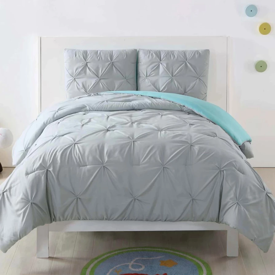 "Stylish Pleated Comforter Set - Premium Bedding Collection for Cozy Comfort"