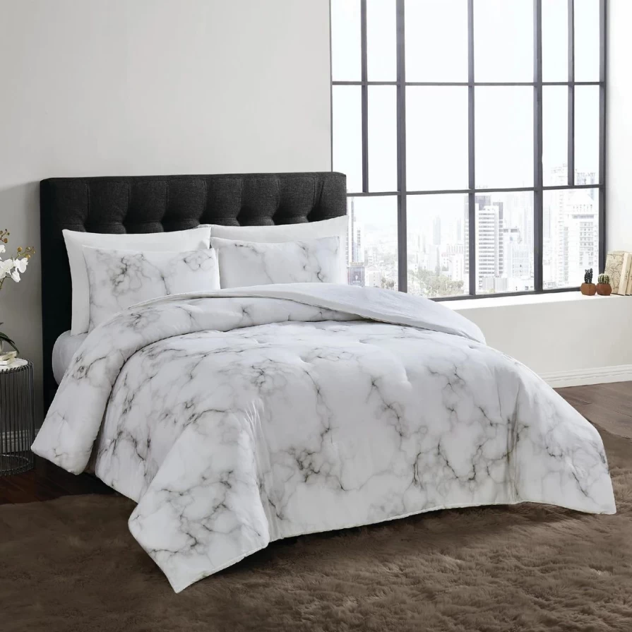 Vince Camuto Amalfi 3-Piece Comforter Set - Luxury Bedding Collection