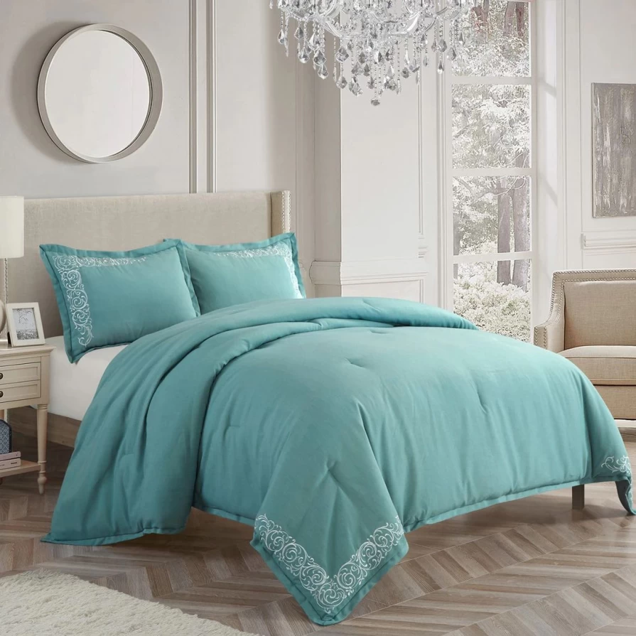 "Nanshing Somerset 3-Piece Duvet Cover Set – Premium Bedding by Nanshing America Inc"