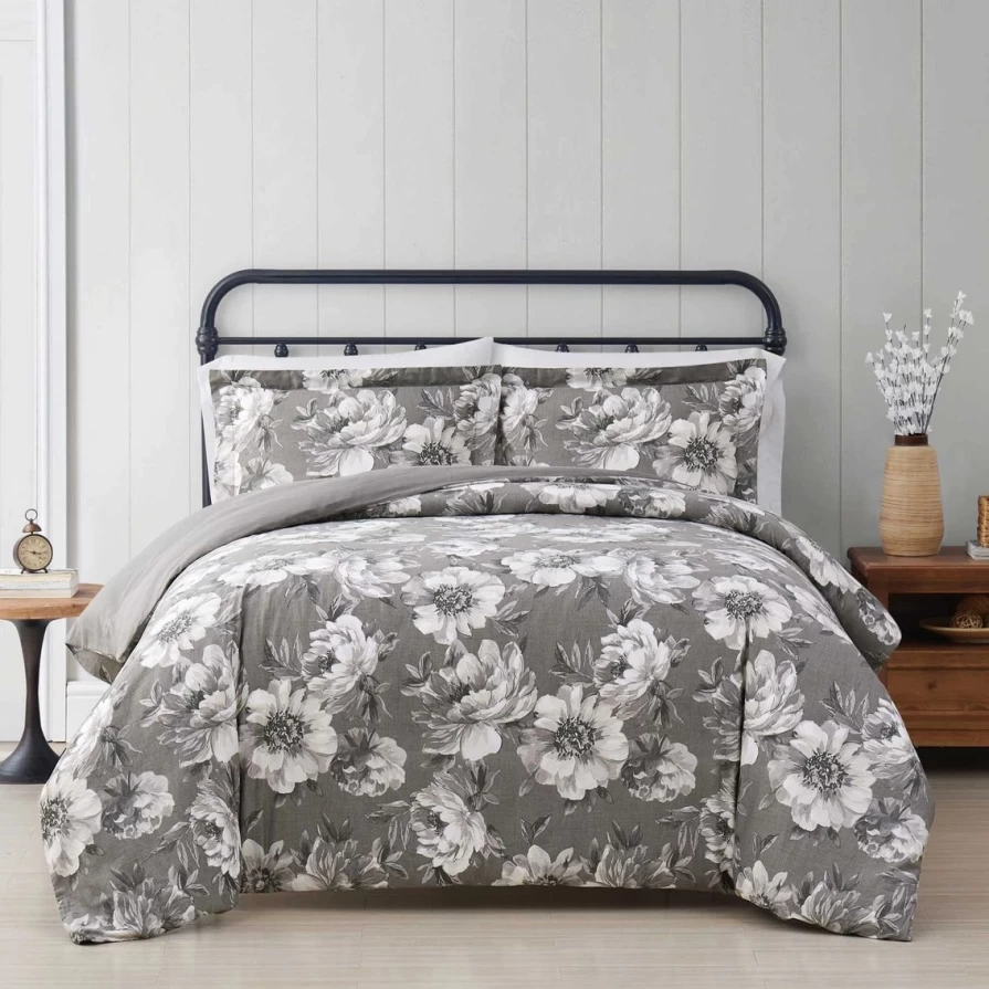 "Affordable Rochelle Floral Comforter Set - Cottage Classics Style Bedding"