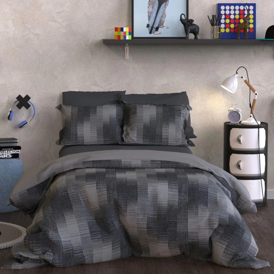 Ecko Unltd Striped Comforter Set - Premium Bedding Collection for Wholesale
