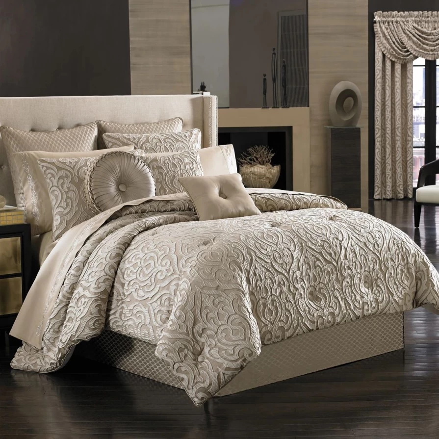 Affordable J. Queen New York Astoria 4-Piece Comforter Set - Cozy Bedding Collection