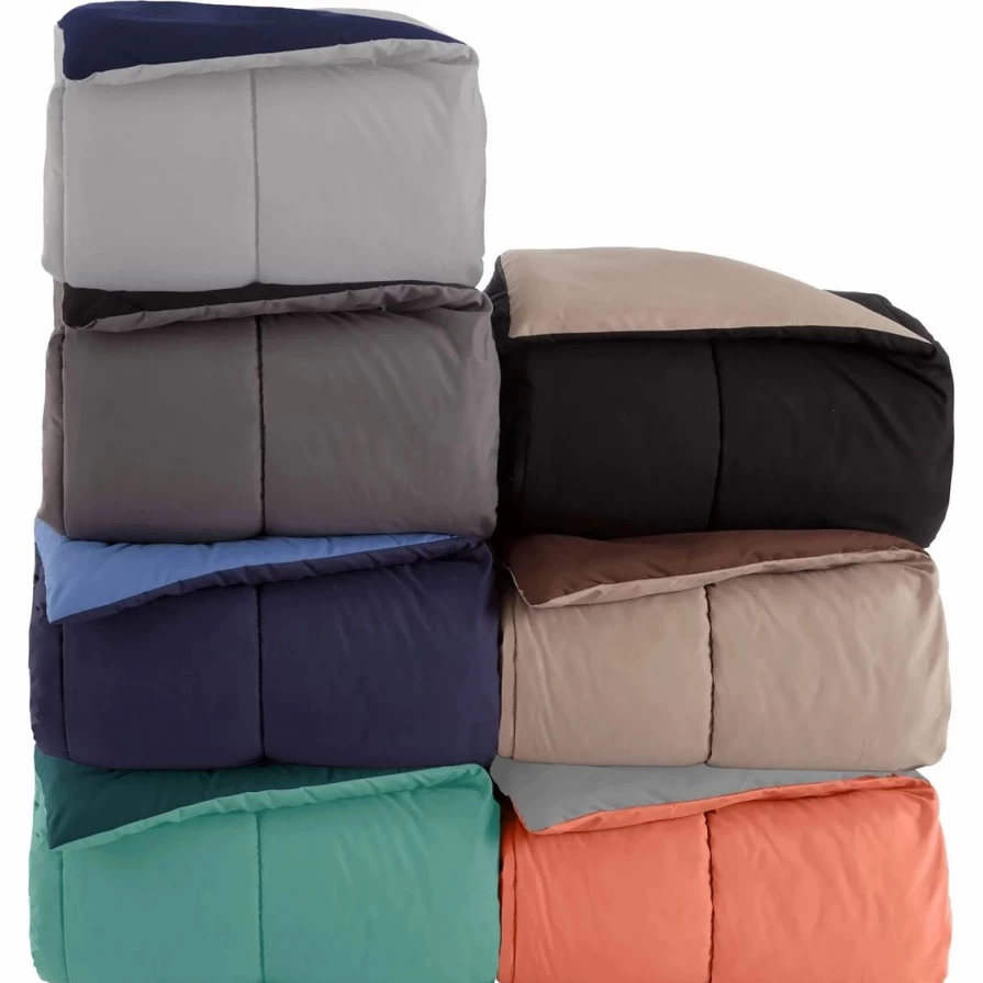 "Mini Reversible Comforter Set - Cozy & Lightweight Bedding for All Seasons"
