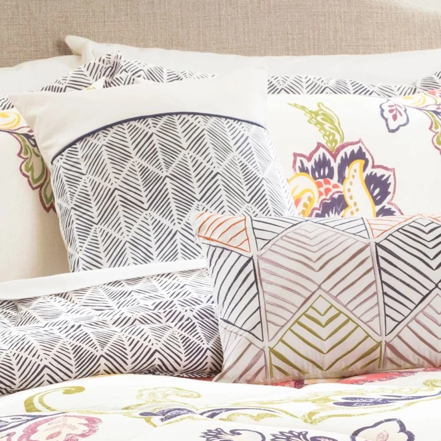 Lush Decor Aster 5-Piece Quilted Comforter Set - Premium Bedding Collection