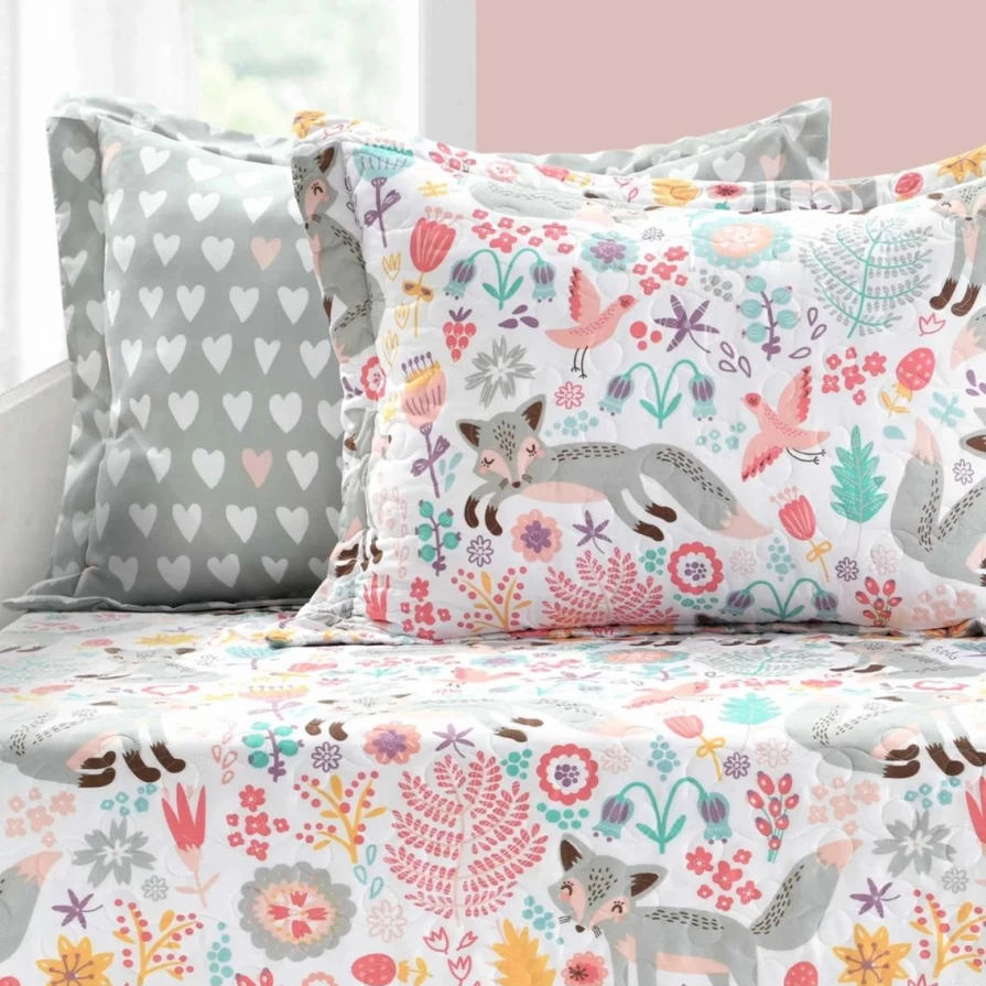 Lush Decor Pixie Fox 6-Piece Daybed Cover Set with Coupon - Stylish and Comfortable Bedding